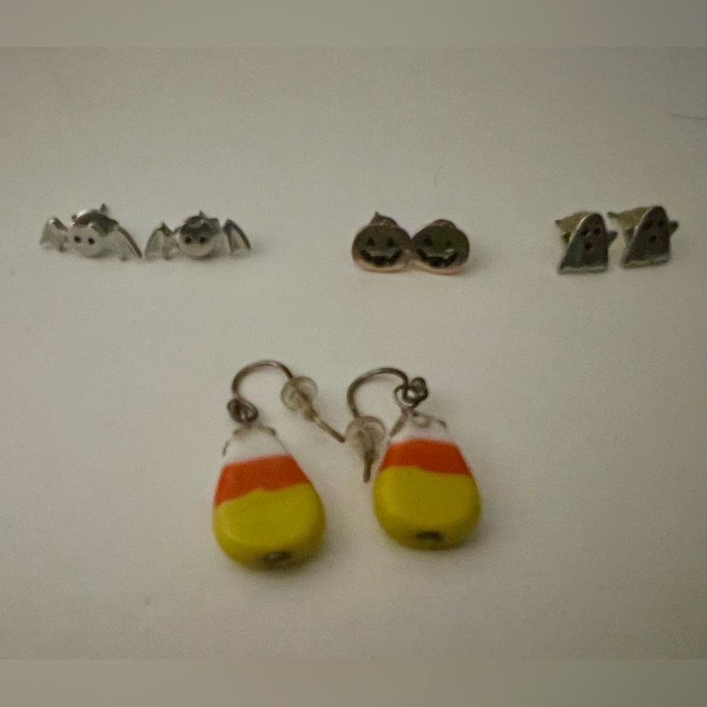 Halloween Earring Bundle, 4 sets